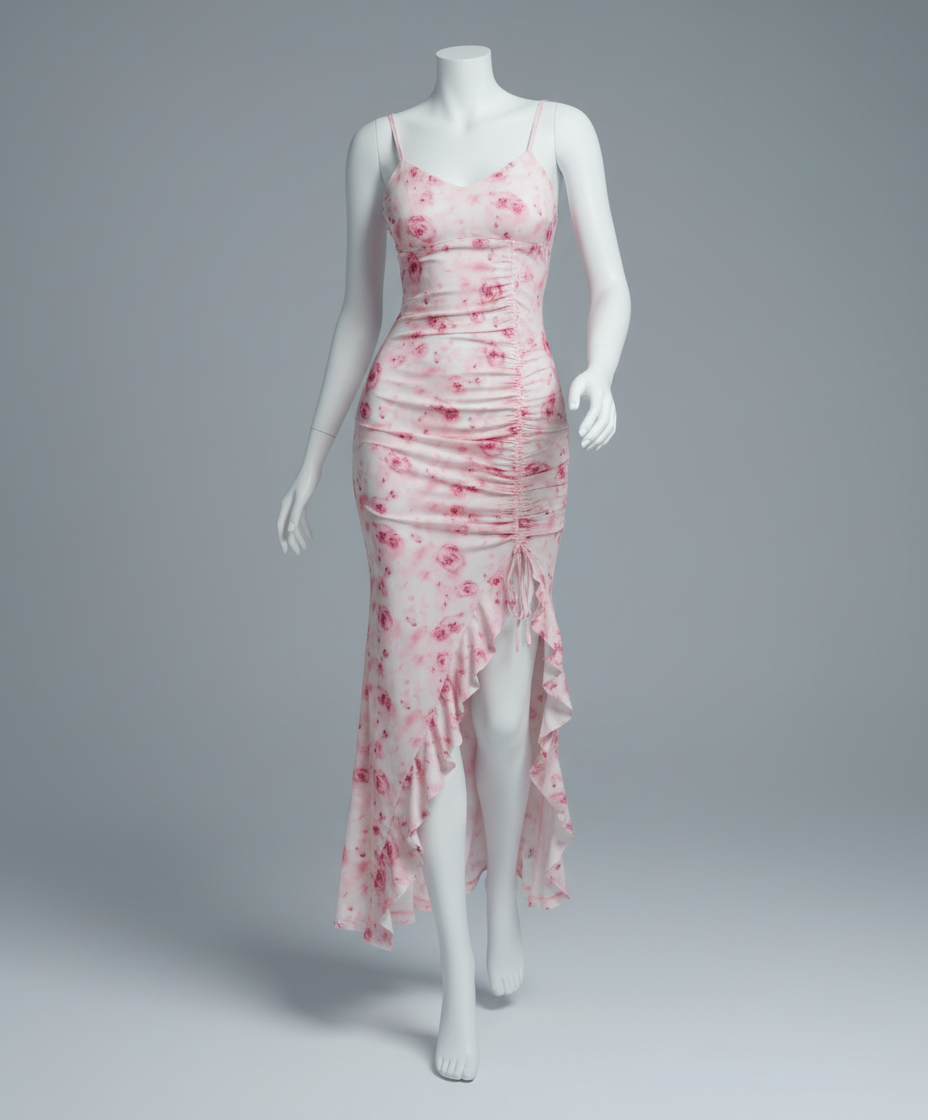 Robe Moulante Florale