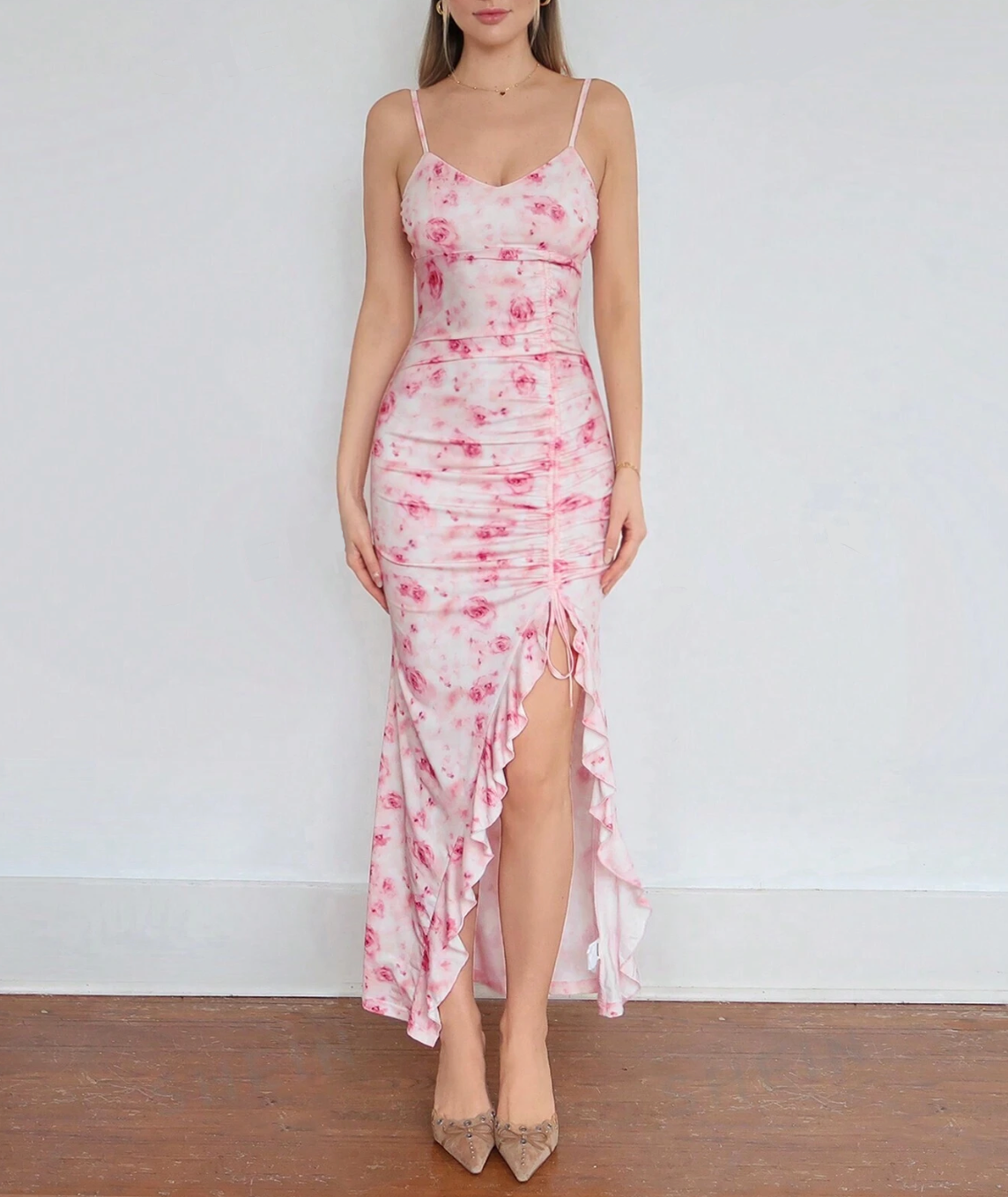 Robe Moulante Florale